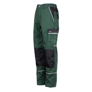 Arbeitshose Herren Bundhose Arbeits Hose Cargohose Berufsbekleidung Gr. 42-80 74 grün/schwarz