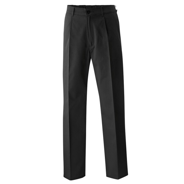 Arbeitshose Kochhose Bäckerhose Herren Bundhose hochwertig modern Exner 44 schwarz