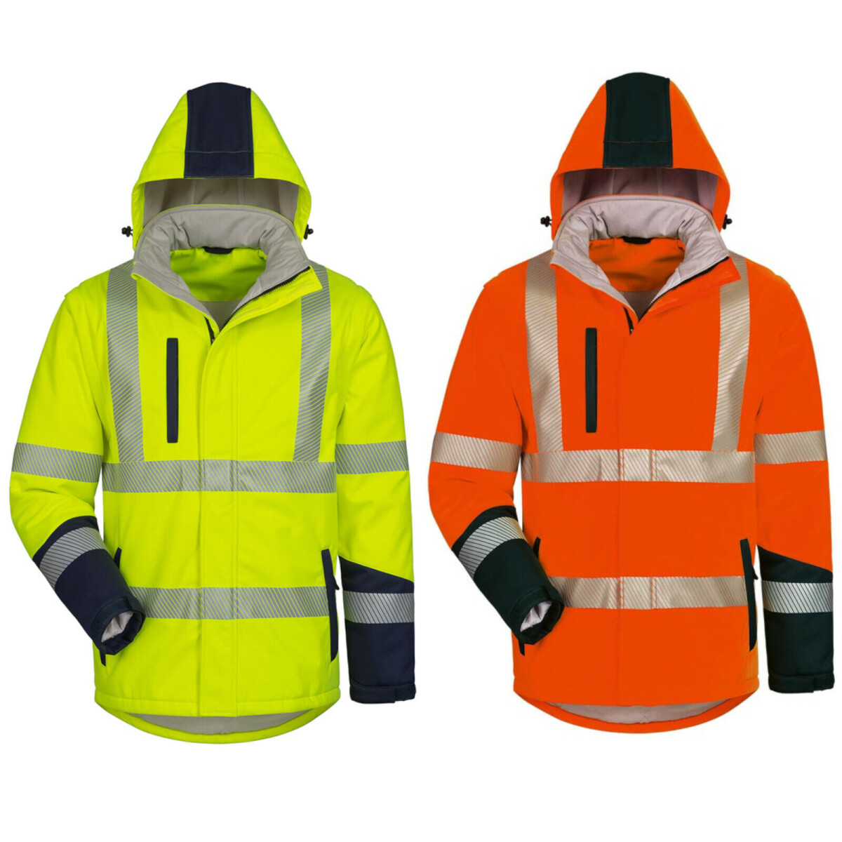 Winterjacke Wintersoftshelljacke Warnsch box