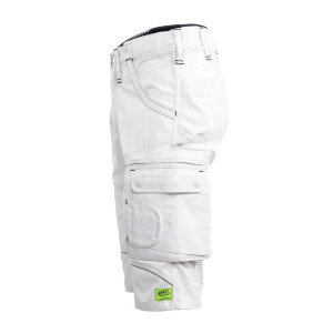 Arbeitsshort Shorts Arbeitshose Cargohos Short Bundhose TMG Kultworker NEU 48 Weiß