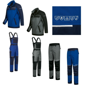 Arbeitshose Latzhose Bundhose Bundjacke Multinorm...