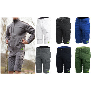 Arbeitsshort Shorts Arbeitshose Cargohos Short Bundhose...