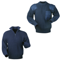 Arbeits Pullover Strickpullover Bundeswehr Navy Troyer Pullover Arbeitspullover