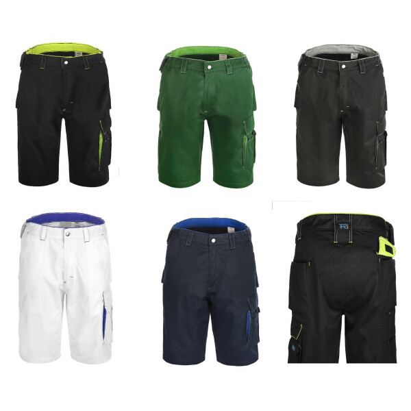 Arbeitshose Arbeitsshorts kurze Hose Shorts Cargo Bermuda Finesse TMG Gr. 44-64