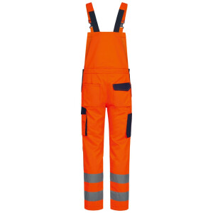 Warnschutz-Latzhose Bautzen orange/marine