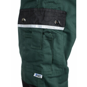 Latzhose Arbeitshose Herren Arbeitshose Cargohose Berufsbekleidung Gr. 44-80 74 grün/schwarz