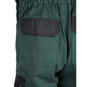 Latzhose Arbeitshose Herren Arbeitshose Cargohose Berufsbekleidung Gr. 44-80 74 grün/schwarz