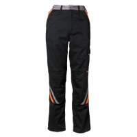 Planam Arbeitshose Bundhose Cargohose Berufsbekleidung Visline Arbeits Hose 58 schwarz/orange/zink