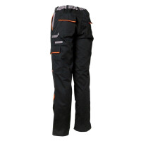 Planam Arbeitshose Bundhose Cargohose Berufsbekleidung Visline Arbeits Hose 58 schwarz/orange/zink