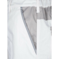 Arbeitshose Herren Bundhose Arbeits Hose Cargohose Berufsbekleidung Gr. 42-80 48 weiß/grau