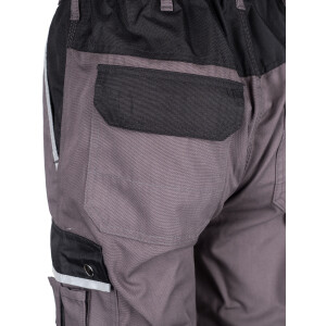 Arbeitshose Herren Bundhose Arbeits Hose Cargohose Berufsbekleidung Gr. 42-80 54 grau/schwarz