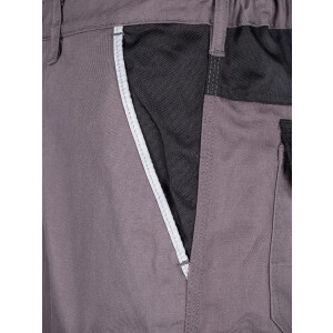 Arbeitshose Herren Bundhose Arbeits Hose Cargohose Berufsbekleidung Gr. 42-80 54 grau/schwarz