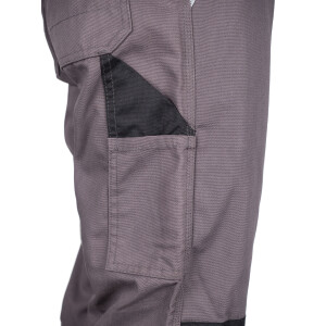Arbeitshose Herren Bundhose Arbeits Hose Cargohose Berufsbekleidung Gr. 42-80 54 grau/schwarz