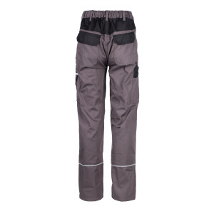 Arbeitshose Herren Bundhose Arbeits Hose Cargohose Berufsbekleidung Gr. 42-80 54 grau/schwarz