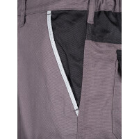 Arbeitshose Herren Bundhose Arbeits Hose Cargohose Berufsbekleidung Gr. 42-80 54 grau/schwarz