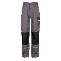Arbeitshose Herren Bundhose Arbeits Hose Cargohose Berufsbekleidung Gr. 42-80 54 grau/schwarz